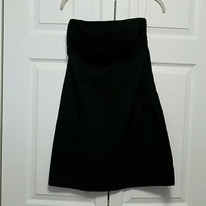 GAP black summer strapless dress